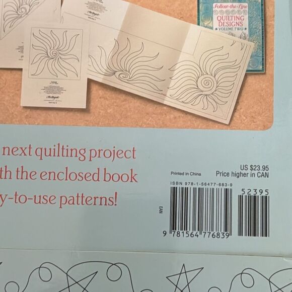 Follow The Line Quilting Designs Volume Two, Full-Size Patterns - Picture 3 of 9